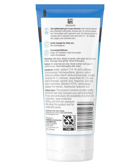 Hydro Boost Daily Gel Cream Exfoliating Cleanser