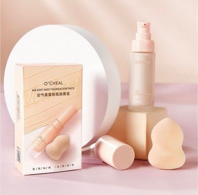 Ocheal Air Soft Mist Foundation Pack