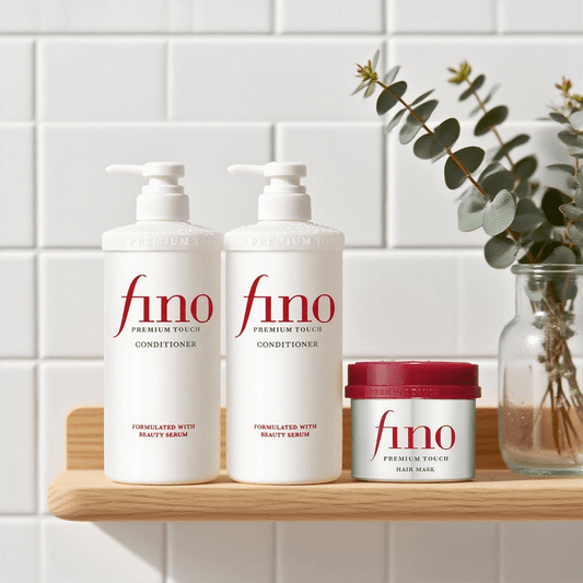 SHISEIDO Fino Shampoo 500ml | Conditioner 500ml | Hair mask 230g - for Damaged Care Deeply Nourish