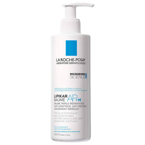 La Roshe_Posay Lipikar Balm AP+M Moisturiser For Dry Skin 400ml
