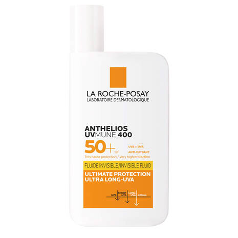 La Roshe-Posay Anthelios UVMune 400 Invisible Fluid Spf50+ Sun Cream