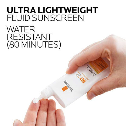 La Roshe-Posay Anthelios Ultra Light Fluid Facial Sunscreen SPF 60