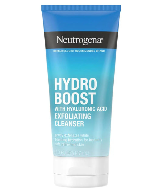 Hydro Boost Daily Gel Cream Exfoliating Cleanser