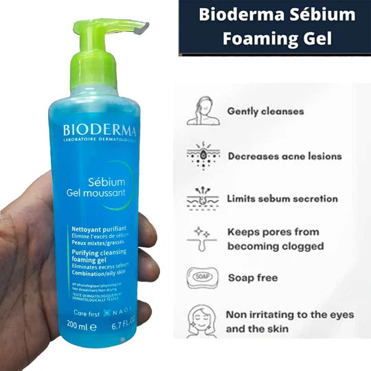 Bioderma Sébium Gel Moussant 200ml