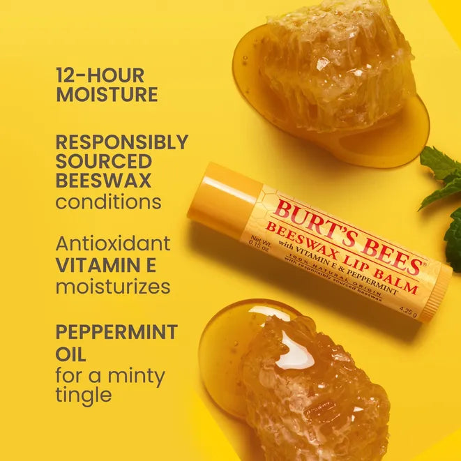 Burt's Bees Lip Balm, Lip Moisturizer