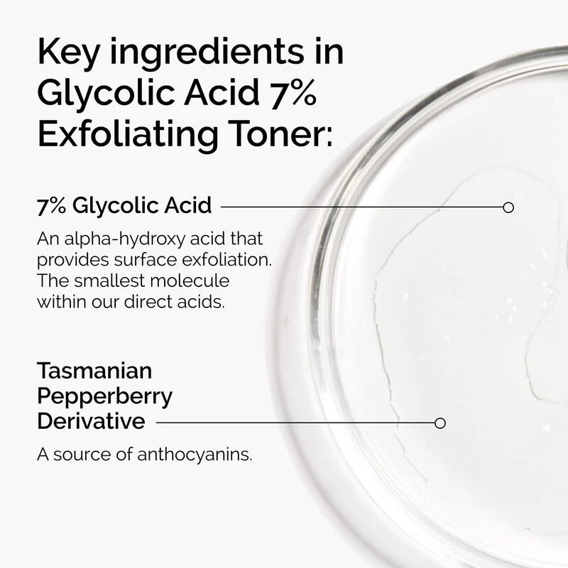 The Ordinary  Glycolic Acid 7% Exfoliating and Brightening Toner