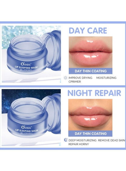 Ocheal Lip Sleeping Mask Blueberry